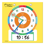Paper Demonstration Clock with Erasable Surface