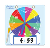 Paper Demonstration Clock with Erasable Surface