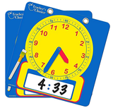 Paper Demonstration Clock with Erasable Surface